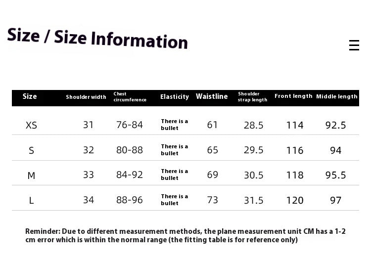 Drill Chain Satin Sling Dress Waist Slimming